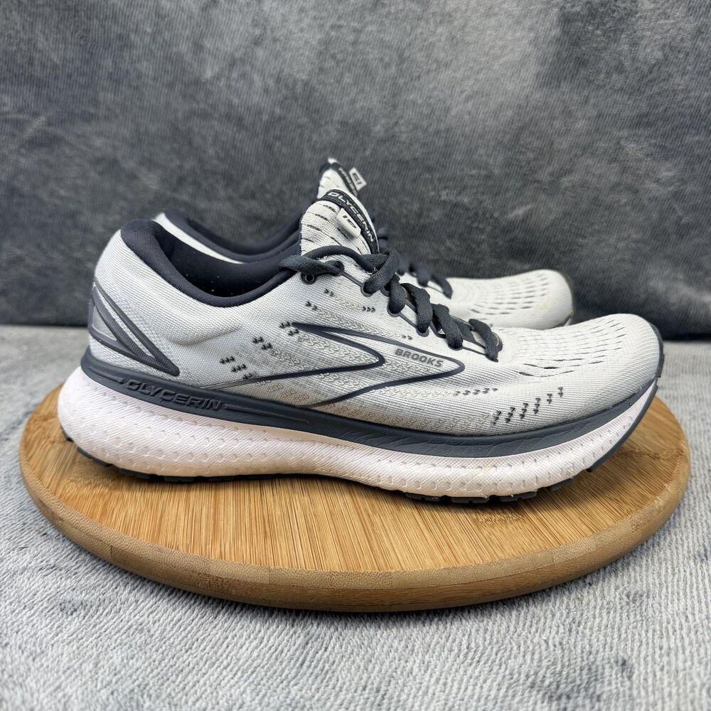 Brooks Glycerin 19 Shoes Womens Size 7.5 Gray Mesh Running Sneakers 1203431B085